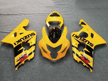 Preisgünstige Suzuki GSXR 600 / GSXR 750 Motorrad Verkleidung 2004-2005 - Gelb Schwarz