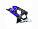 Preisgünstige Suzuki GSXR 600 / GSXR 750 Motorrad Verkleidung 2004-2005 - Weiss Blau Schwarz Corona Motul