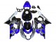 Preisgünstige Suzuki GSXR 600 / GSXR 750 Motorrad Verkleidung 2004-2005 - Weiss Blau Schwarz Corona Motul