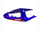 Preisgünstige Suzuki GSXR 600 / GSXR 750 Motorrad Verkleidung 2004-2005 - Blau Rot Schwarz Motul Dunlop