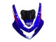 Preisgünstige Suzuki GSXR 600 / GSXR 750 Motorrad Verkleidung 2004-2005 - Blau Rot Schwarz Motul Dunlop