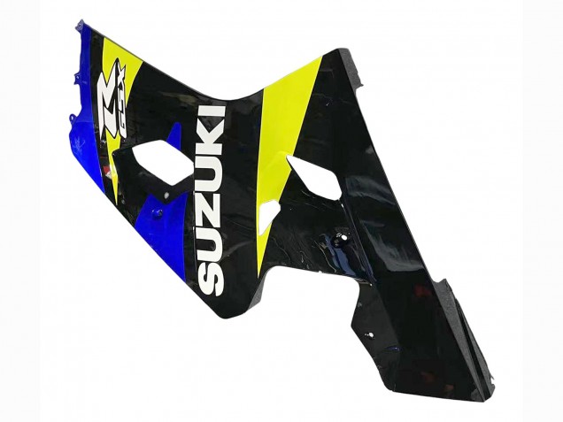 Preisgünstige Suzuki GSXR 600 / GSXR 750 Motorrad Verkleidung 2004-2005 - Blau Gelb Schwarz