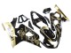 Preisgünstige Suzuki GSXR 600 / GSXR 750 Motorrad Verkleidung 2004-2005 - Glanzendes Schwarz Gold Corona