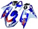 Preisgünstige Suzuki GSXR 600 / GSXR 750 Motorrad Verkleidung 2004-2005 - Weiss Blau Rot