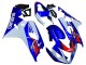 Preisgünstige Suzuki GSXR 600 / GSXR 750 Motorrad Verkleidung 2004-2005 - Weiss Blau Rot