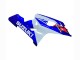 Preisgünstige Suzuki GSXR 600 / GSXR 750 Motorrad Verkleidung 2004-2005 - Weiss Blau Rot