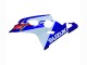 Preisgünstige Suzuki GSXR 600 / GSXR 750 Motorrad Verkleidung 2004-2005 - Weiss Blau Rot