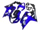 Preisgünstige Suzuki GSXR 600 / GSXR 750 Motorrad Verkleidung 2004-2005 - Blau Schwarz Weiss Aufkleber