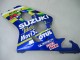 Preisgünstige Suzuki GSXR 600 / GSXR 750 Motorrad Verkleidung 2004-2005 - Blau Weiss Gelb Grun Telefumica Motul MoviStar
