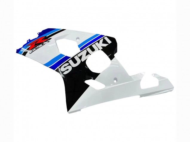 Preisgünstige Suzuki GSXR 600 / GSXR 750 Motorrad Verkleidung 2004-2005 - Weiss Blau Schwarz Rot