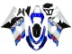 Preisgünstige Suzuki GSXR 600 / GSXR 750 Motorrad Verkleidung 2004-2005 - Weiss Blau Schwarz Rot