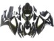 Preisgünstige Suzuki GSXR 600 / GSXR 750 Motorrad Verkleidung 2006-2007 - Glanzendes Schwarz Gold Streifen