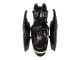 Preisgünstige Suzuki GSXR 600 / GSXR 750 Motorrad Verkleidung 2006-2007 - Glanzendes Schwarz Weiss Motul Lucky Strike