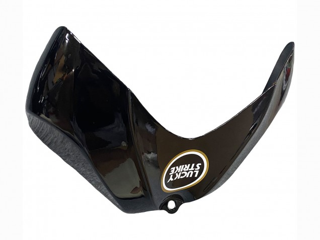 Preisgünstige Suzuki GSXR 600 / GSXR 750 Motorrad Verkleidung 2006-2007 - Glanzendes Schwarz Weiss Motul Lucky Strike
