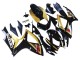 Preisgünstige Suzuki GSXR 600 / GSXR 750 Motorrad Verkleidung 2006-2007 - Gold Glanzendes Schwarz Rot