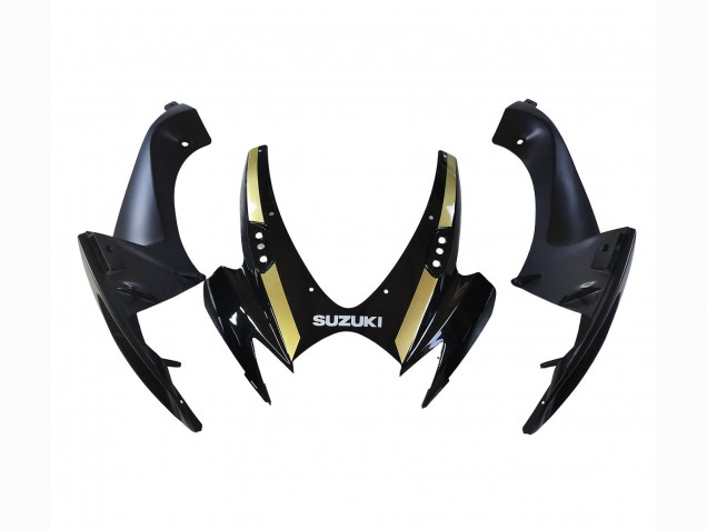 Preisgünstige Suzuki GSXR 600 / GSXR 750 Motorrad Verkleidung 2006-2007 - Gold Glanzendes Schwarz Rot