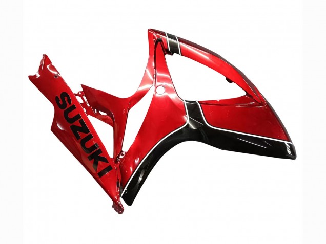 Preisgünstige Suzuki GSXR 600 / GSXR 750 Motorrad Verkleidung 2006-2007 - Rot Schwarz