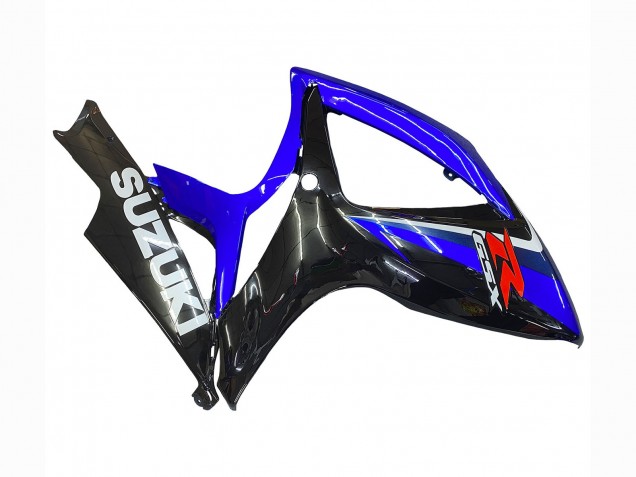 Preisgünstige Suzuki GSXR 600 / GSXR 750 Motorrad Verkleidung 2006-2007 - Blau Schwarz Rot