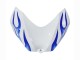 Preisgünstige Suzuki GSXR 600 / GSXR 750 Motorrad Verkleidung 2006-2007 - Weiss Blau Flamme