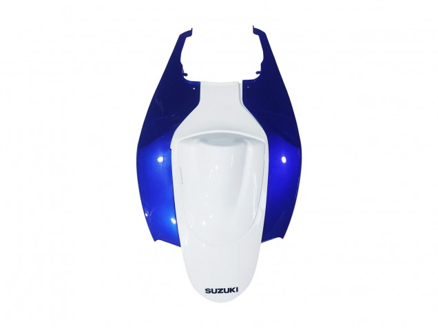 Preisgünstige Suzuki GSXR 600 / GSXR 750 Motorrad Verkleidung 2006-2007 - Weiss Blau Flamme