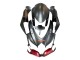 Preisgünstige Suzuki GSXR 600 / GSXR 750 Motorrad Verkleidung 2008-2010 - Matt Schwarz Rot