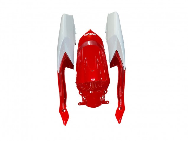 Preisgünstige Suzuki GSXR 600 / GSXR 750 Motorrad Verkleidung 2008-2010 - Weiss Rot Schwarz