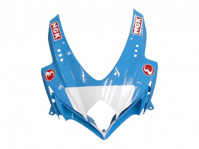 Preisgünstige Suzuki GSXR 600 / GSXR 750 Motorrad Verkleidung 2008-2010 - Blau Gelb Rizla