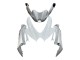 Preisgünstige Suzuki GSXR 600 / GSXR 750 Motorrad Verkleidung 2008-2010 - Weiss Silber Blau Schwarz