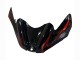 Preisgünstige Suzuki GSXR 600 / GSXR 750 Motorrad Verkleidung 2008-2010 - Glanzendes Schwarz Orange Flamme