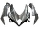 Preisgünstige Suzuki GSXR 600 / GSXR 750 Motorrad Verkleidung 2008-2010 - Matt Grau Schwarz