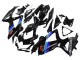 Preisgünstige Suzuki GSXR 600 / GSXR 750 Motorrad Verkleidung 2008-2010 - Glanzendes Schwarz Blau