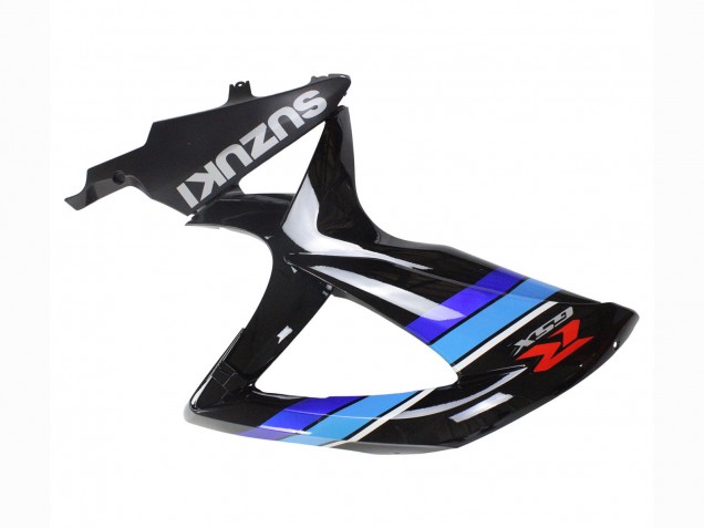 Preisgünstige Suzuki GSXR 600 / GSXR 750 Motorrad Verkleidung 2008-2010 - Glanzendes Schwarz Blau