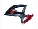 Preisgünstige Suzuki GSXR 600 / GSXR 750 Motorrad Verkleidung 2008-2010 - Rot Glanzendes Schwarz