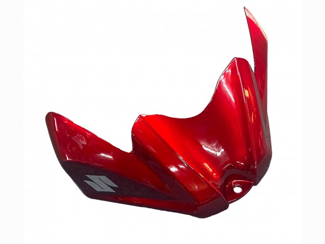 Preisgünstige Suzuki GSXR 600 / GSXR 750 Motorrad Verkleidung 2008-2010 - Rot Glanzendes Schwarz
