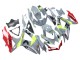 Preisgünstige Suzuki GSXR 600 / GSXR 750 Motorrad Verkleidung 2008-2010 - Grau Gelb Rot