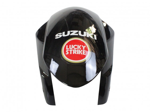 Preisgünstige Suzuki GSXR 600 / GSXR 750 Motorrad Verkleidung 2008-2010 - Glanzendes Schwarz Rot Weiss Motul Lucky Strike