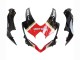 Preisgünstige Suzuki GSXR 600 / GSXR 750 Motorrad Verkleidung 2008-2010 - Glanzendes Schwarz Rot Weiss Motul Lucky Strike