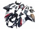 Preisgünstige Suzuki GSXR 600 / GSXR 750 Motorrad Verkleidung 2011-2024 - Glanzendes Schwarz Geschmiedet Carbonfaser Silber Rot