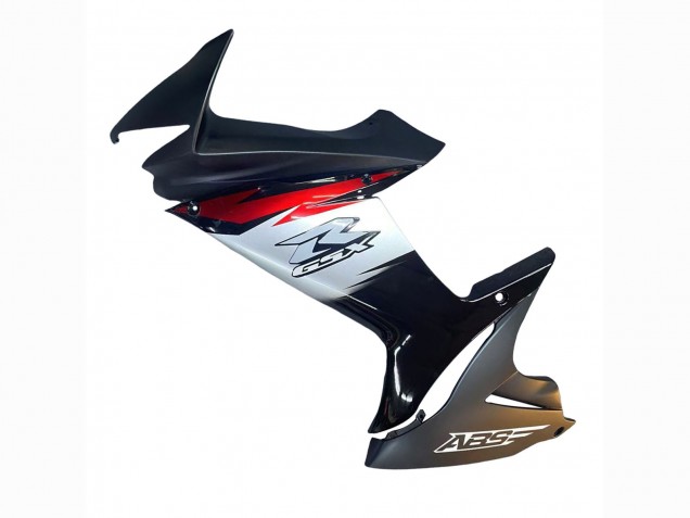 Preisgünstige Suzuki GSXR 600 / GSXR 750 Motorrad Verkleidung 2011-2024 - Glanzendes Schwarz Geschmiedet Carbonfaser Silber Rot