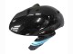 Preisgünstige Suzuki GSXR 600 / GSXR 750 Motorrad Verkleidung 2011-2024 - Glanzendes Schwarz Hellblau