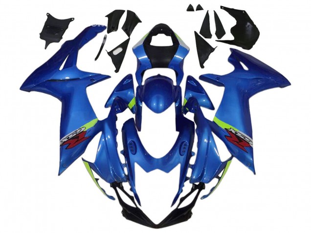 Preisgünstige Suzuki GSXR 600 / GSXR 750 Motorrad Verkleidung 2011-2024 - Blau Grun Rot
