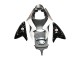 Preisgünstige Suzuki GSXR 600 / GSXR 750 Motorrad Verkleidung 2011-2024 - Glanzendes Schwarz Silber