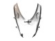 Preisgünstige Suzuki GSXR 600 / GSXR 750 Motorrad Verkleidung 2011-2024 - Glanzendes Schwarz Silber