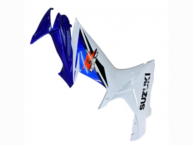 Preisgünstige Suzuki GSXR 600 / GSXR 750 Motorrad Verkleidung 2011-2024 - Weiss Blau Rot