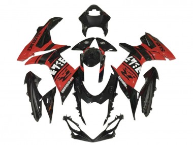 Preisgünstige Suzuki GSXR 600 / GSXR 750 Motorrad Verkleidung 2011-2024 - Blau Weiss Schwarz