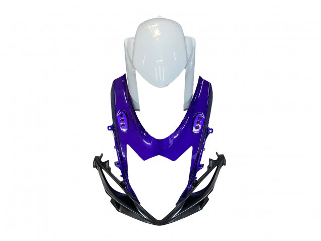 Preisgünstige Suzuki GSXR 600 / GSXR 750 Motorrad Verkleidung 2011-2024 - Blau Lila Weiss