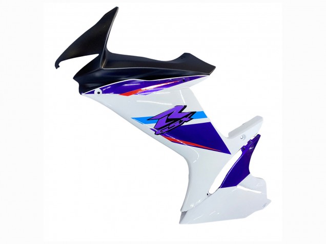 Preisgünstige Suzuki GSXR 600 / GSXR 750 Motorrad Verkleidung 2011-2024 - Blau Lila Weiss