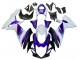 Preisgünstige Suzuki GSXR 600 / GSXR 750 Motorrad Verkleidung 2011-2024 - Blau Lila Weiss