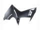 Preisgünstige Suzuki GSXR 600 / GSXR 750 Motorrad Verkleidung 2011-2024 - Glanzendes Schwarz Matt Schwarz Weiss Aufkleber