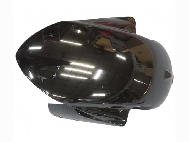 Preisgünstige Suzuki GSXR 600 / GSXR 750 Motorrad Verkleidung 2011-2024 - Glanzendes Schwarz Rot Flamme